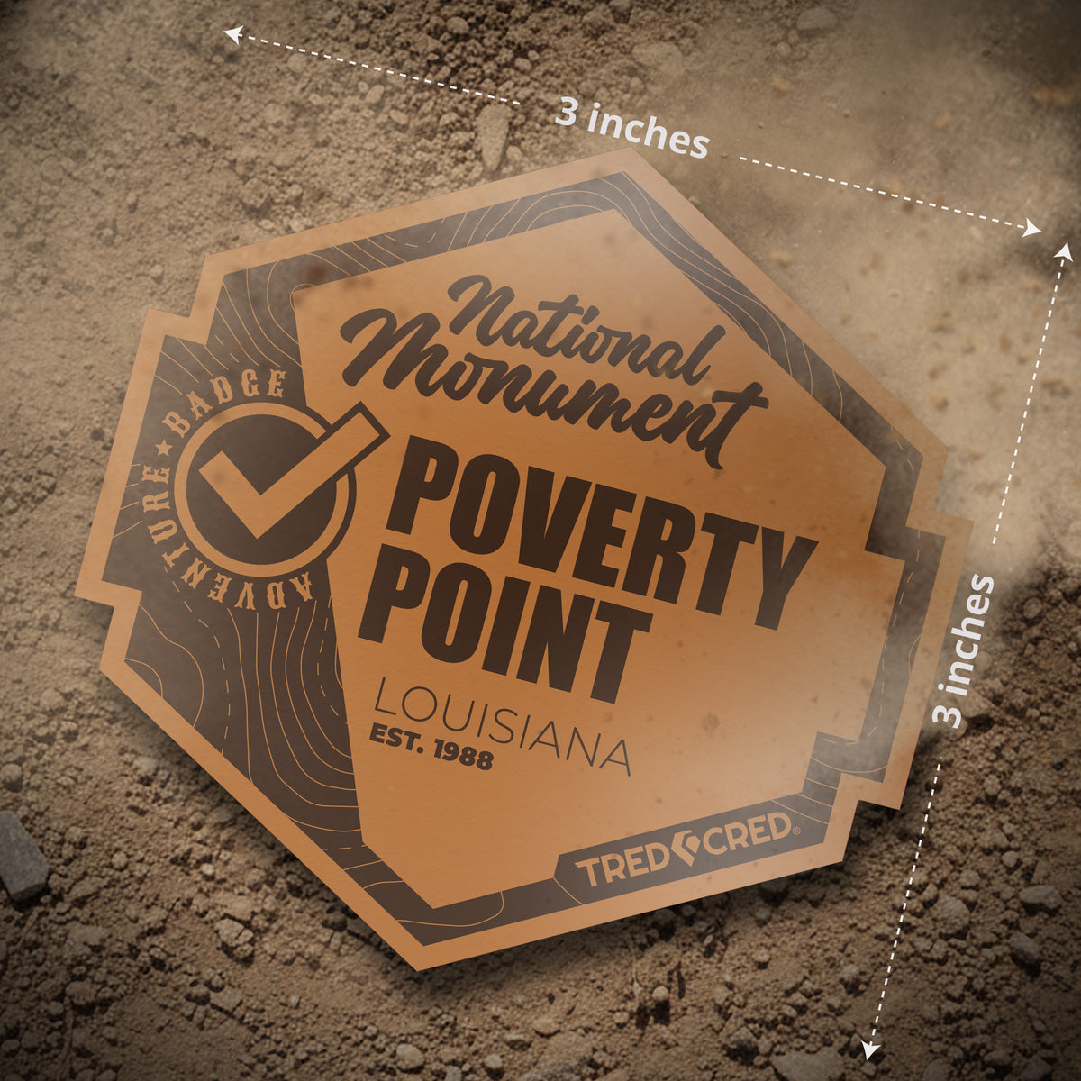 Sticker: Poverty Point National Monument