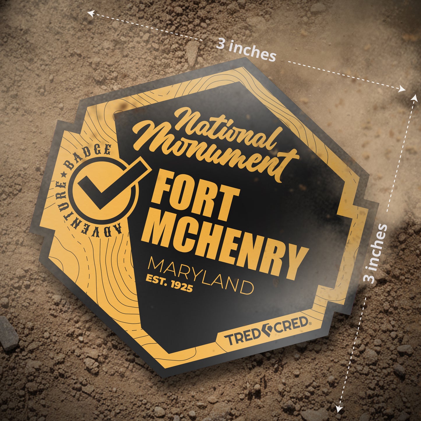 Sticker: Fort McHenry National Monument