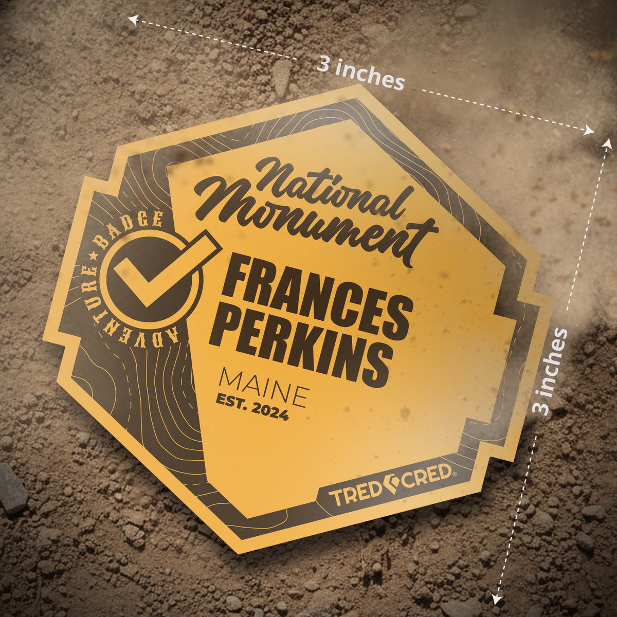 Sticker: Frances Perkins National Monument