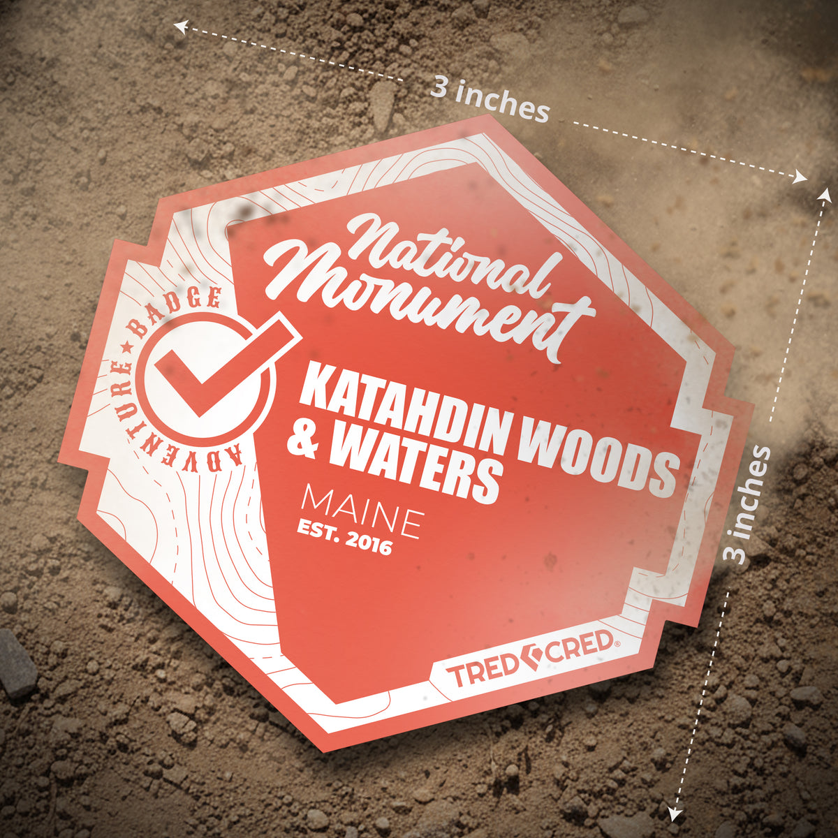 Sticker: Katahdin Woods & Waters National Monument