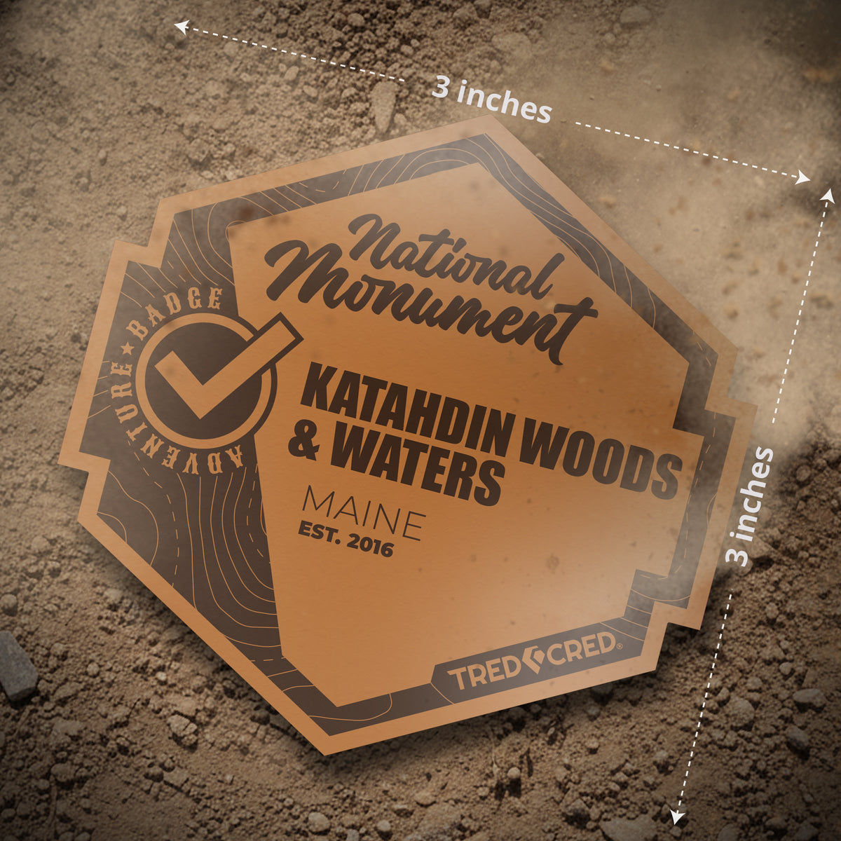 Sticker: Katahdin Woods & Waters National Monument