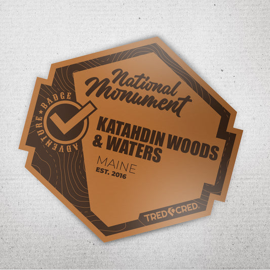 Sticker: Katahdin Woods & Waters National Monument