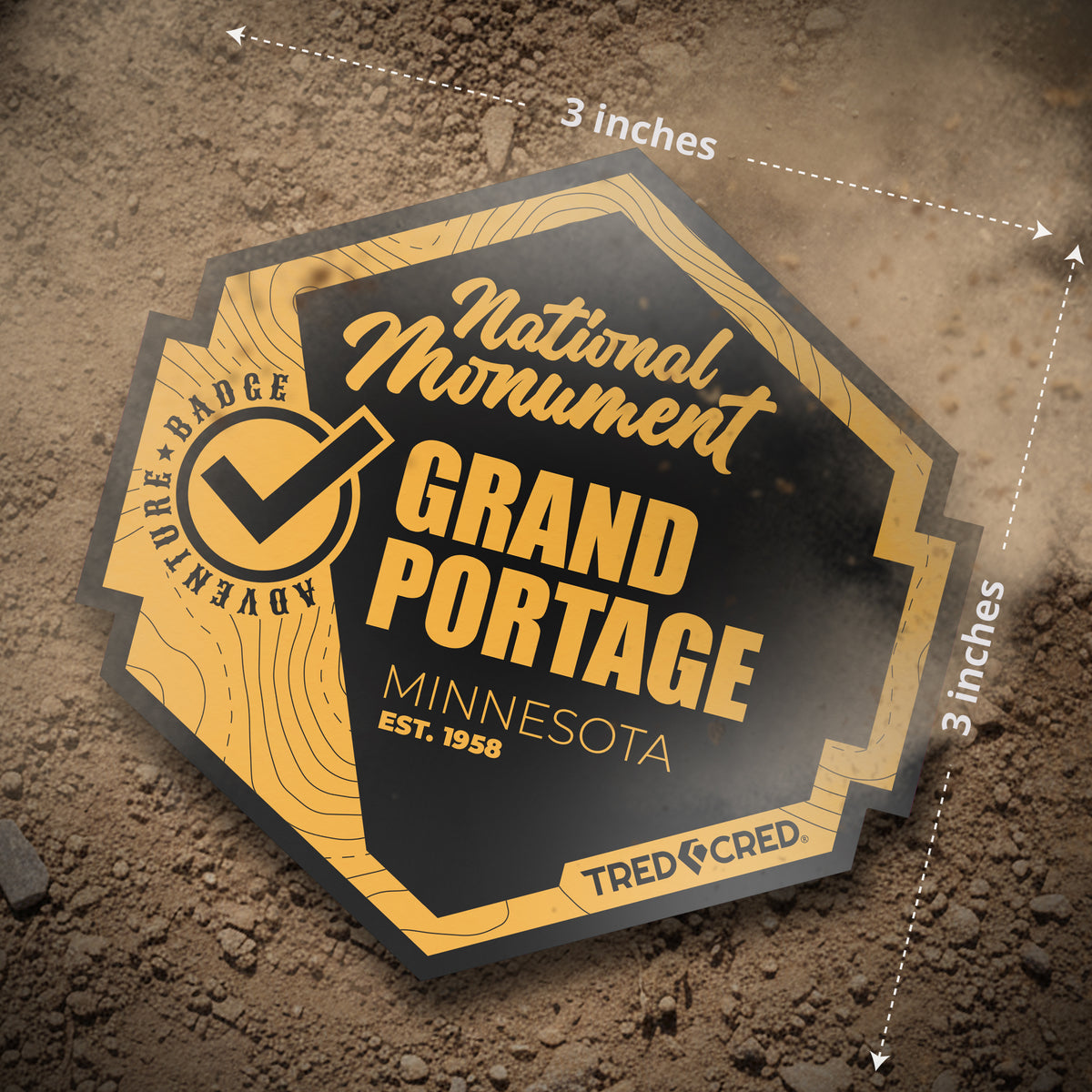 Sticker: Grand Portage National Monument