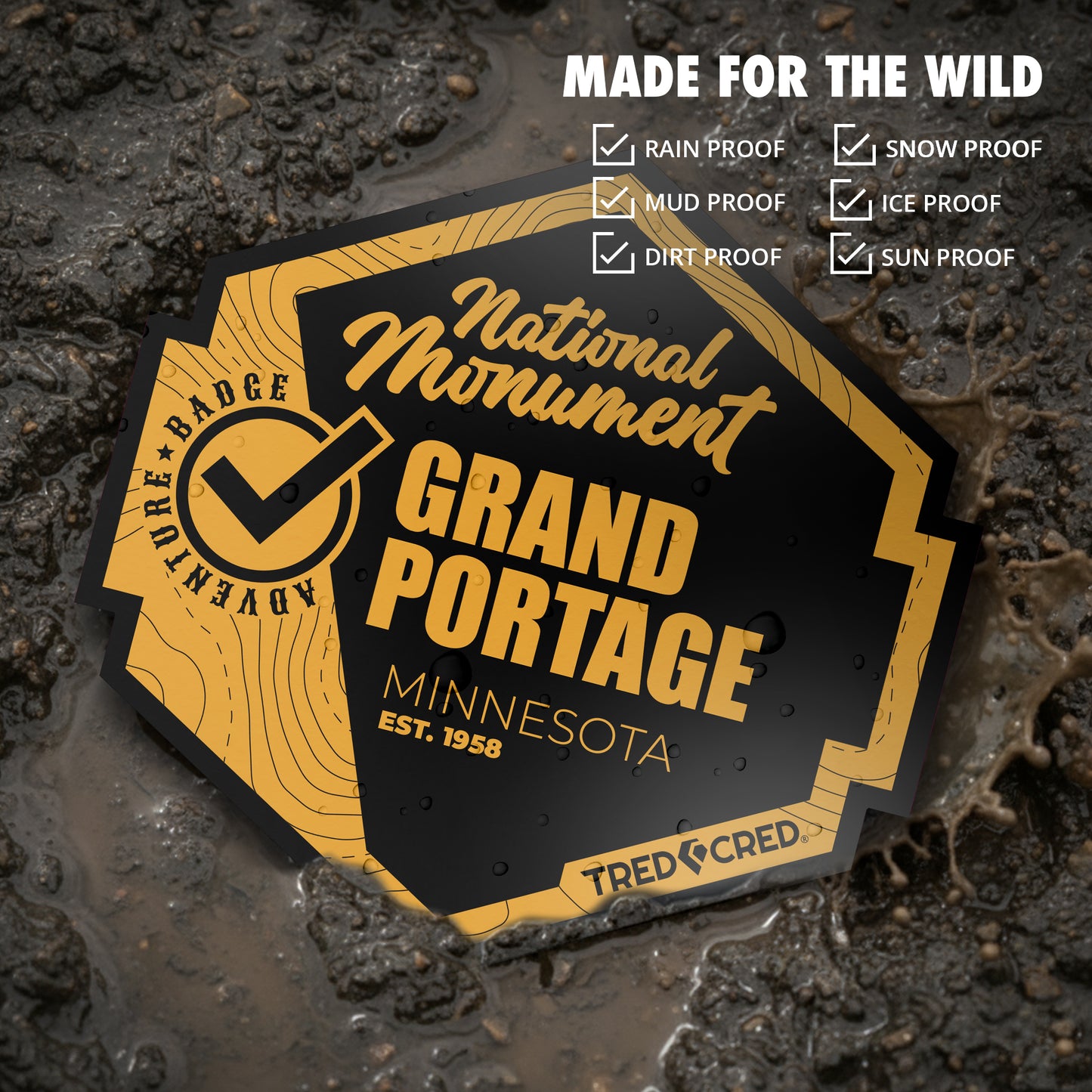 Sticker: Grand Portage National Monument