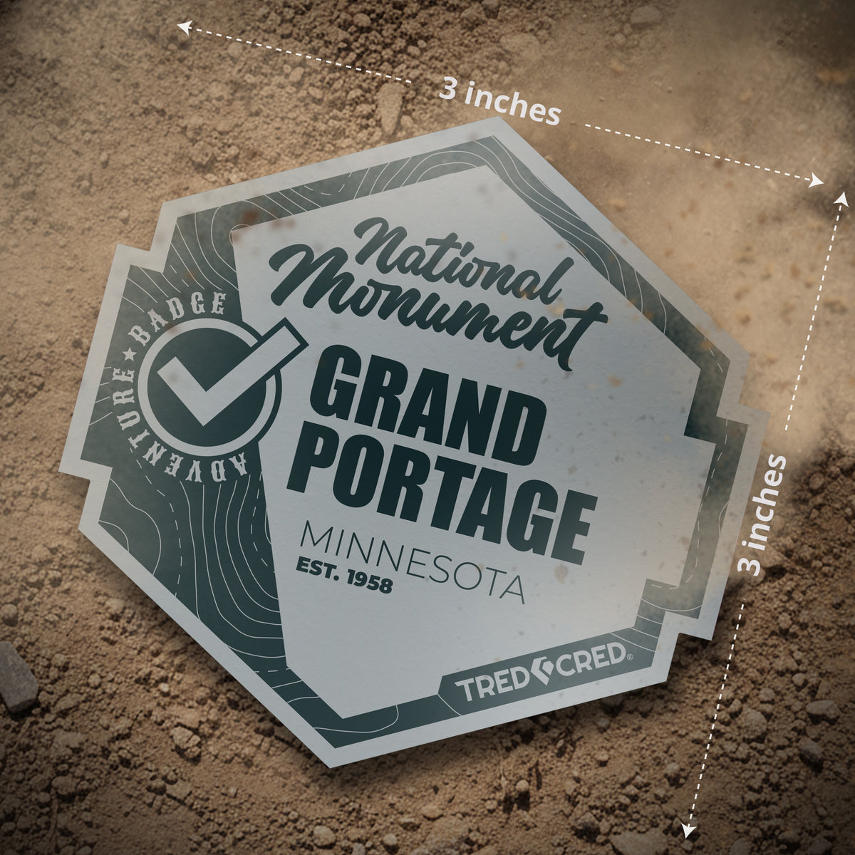Sticker: Grand Portage National Monument