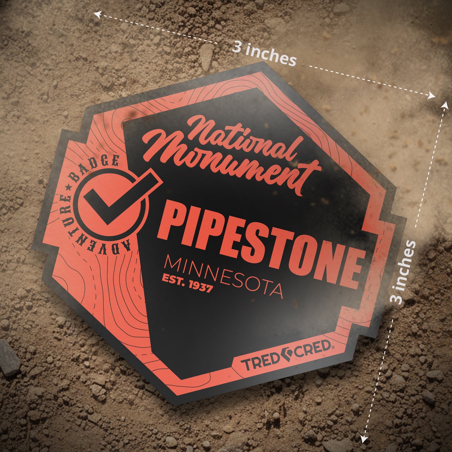 Sticker: Pipestone National Monument