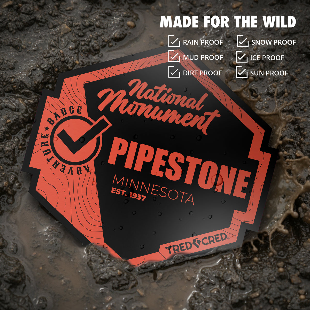 Sticker: Pipestone National Monument