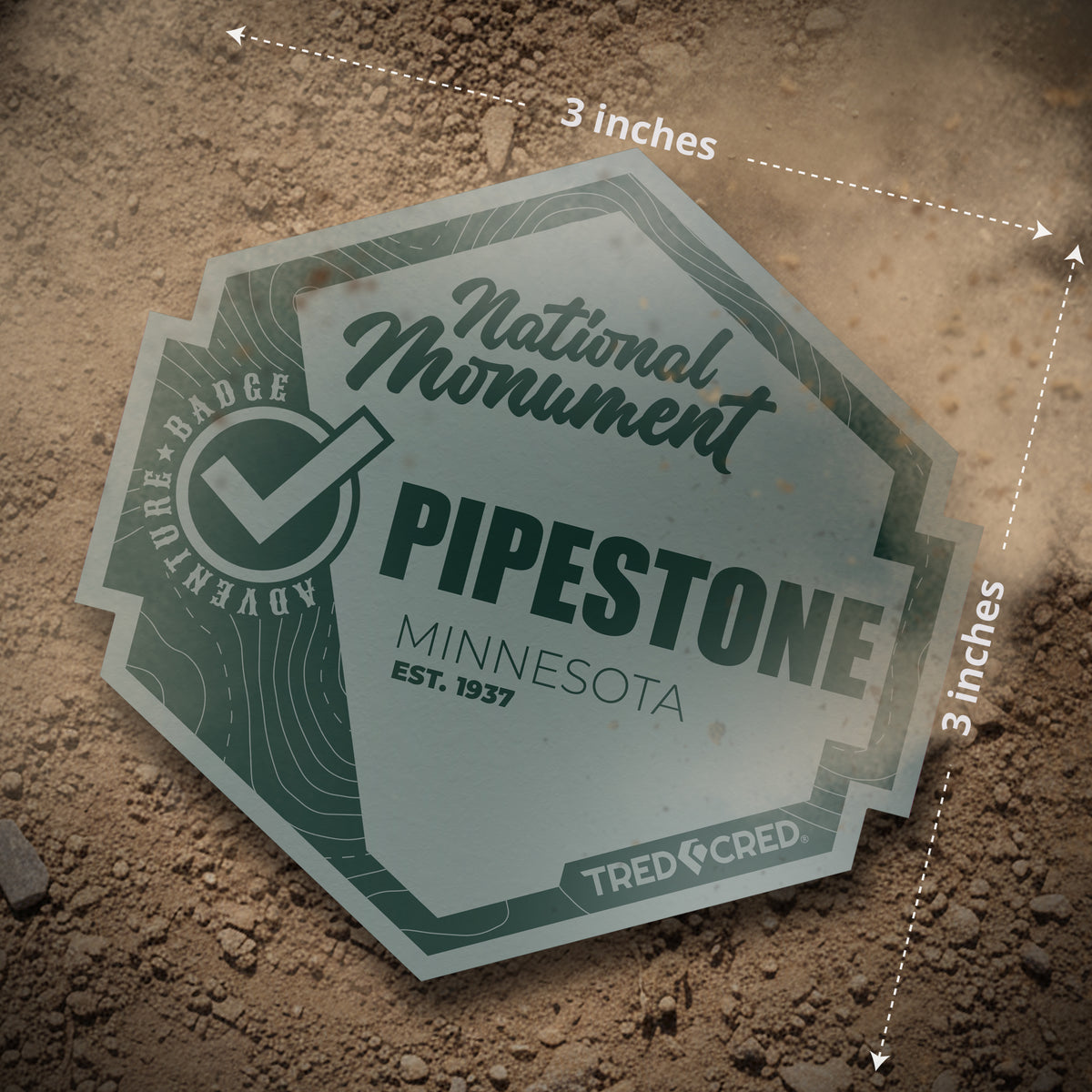 Sticker: Pipestone National Monument