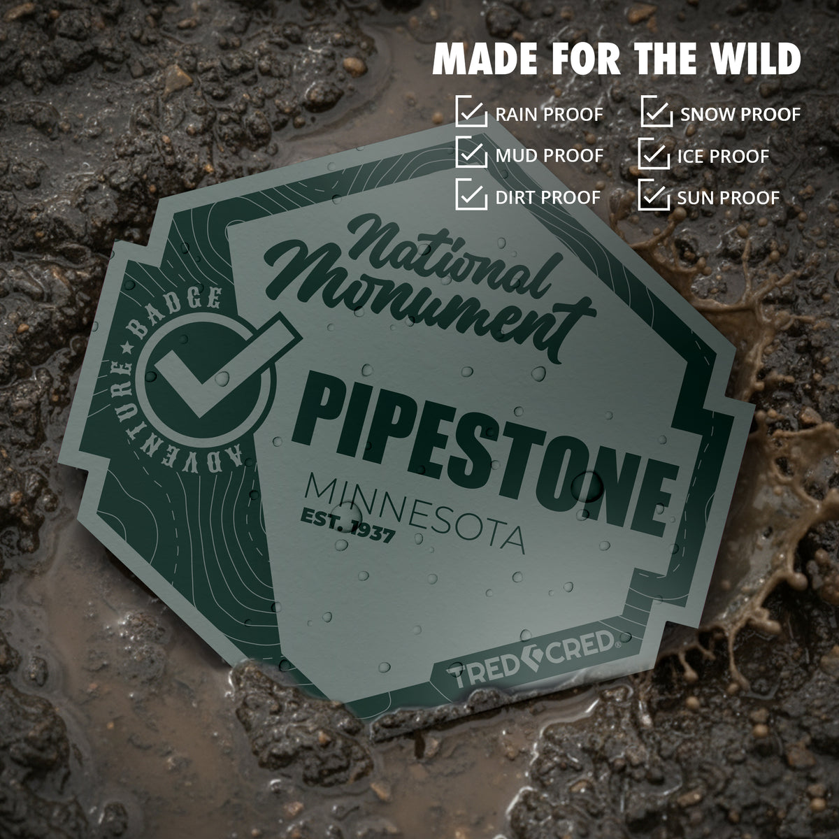 Sticker: Pipestone National Monument