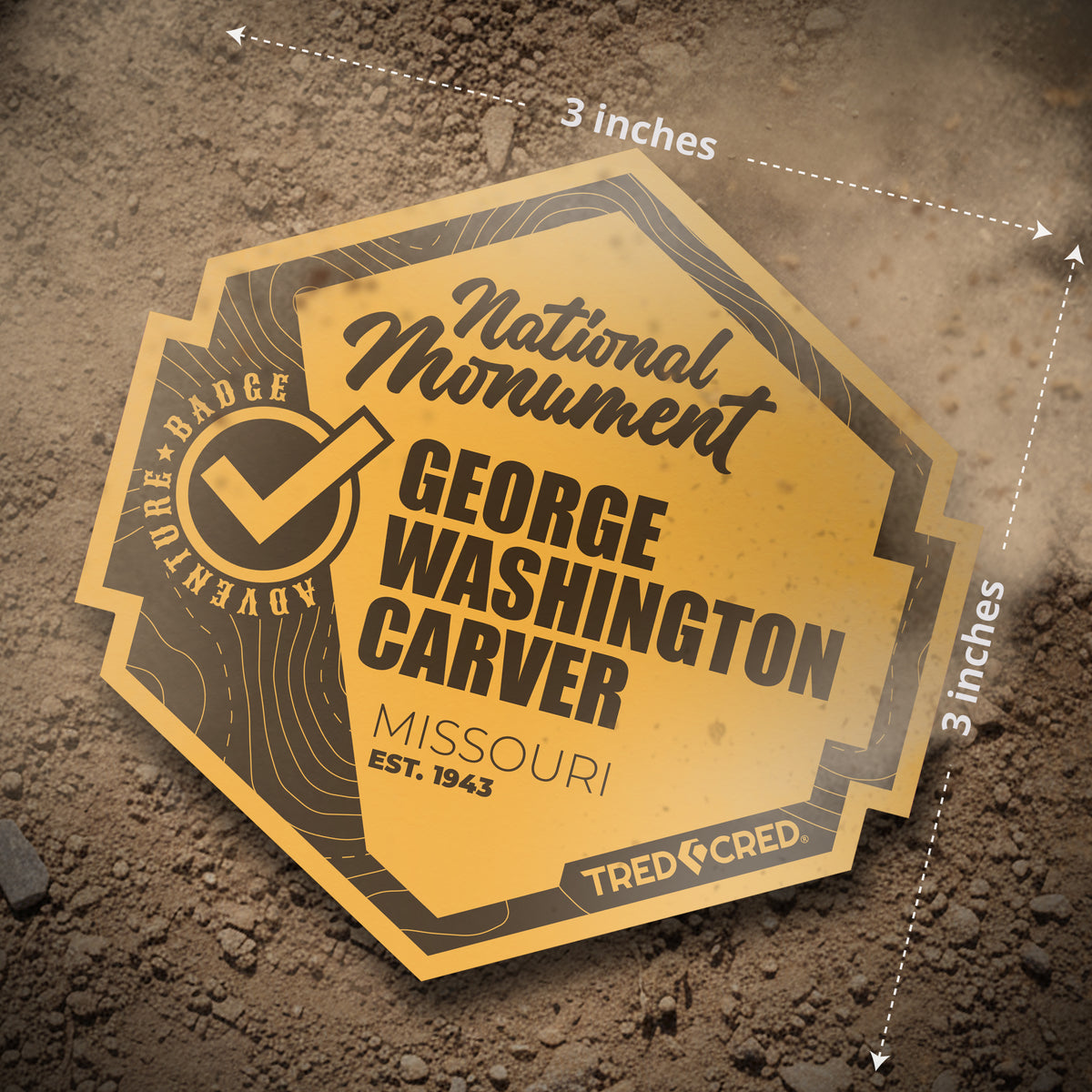Sticker: George Washington Carver National Monument