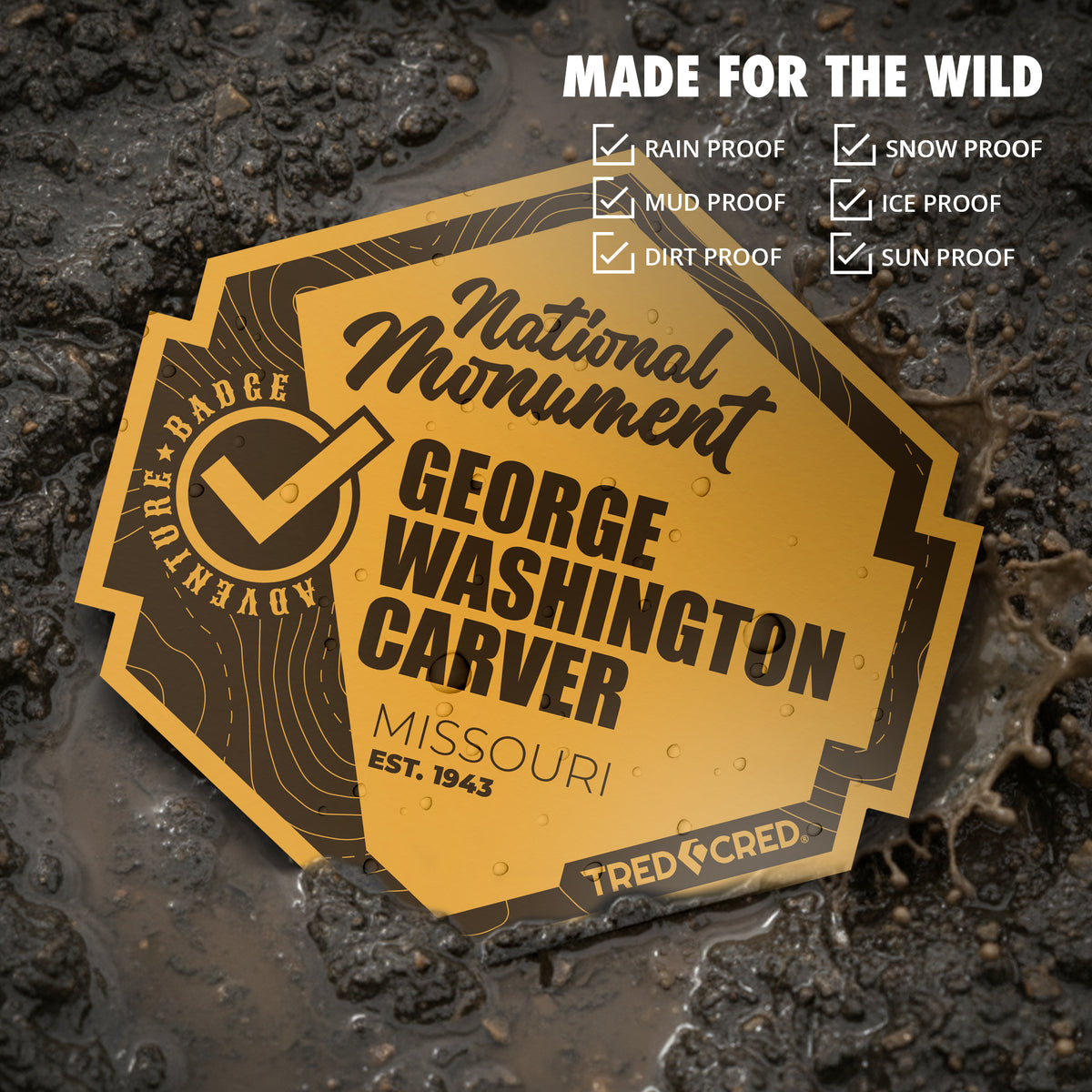 Sticker: George Washington Carver National Monument