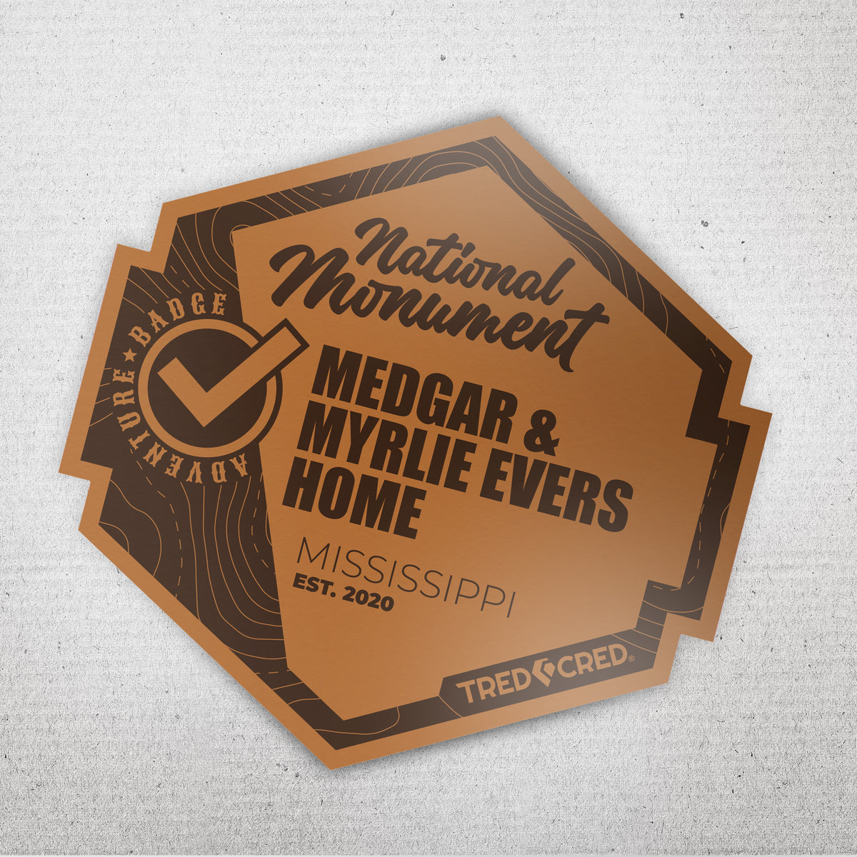Sticker: Medgar & Myrlie Evers Home National Monument