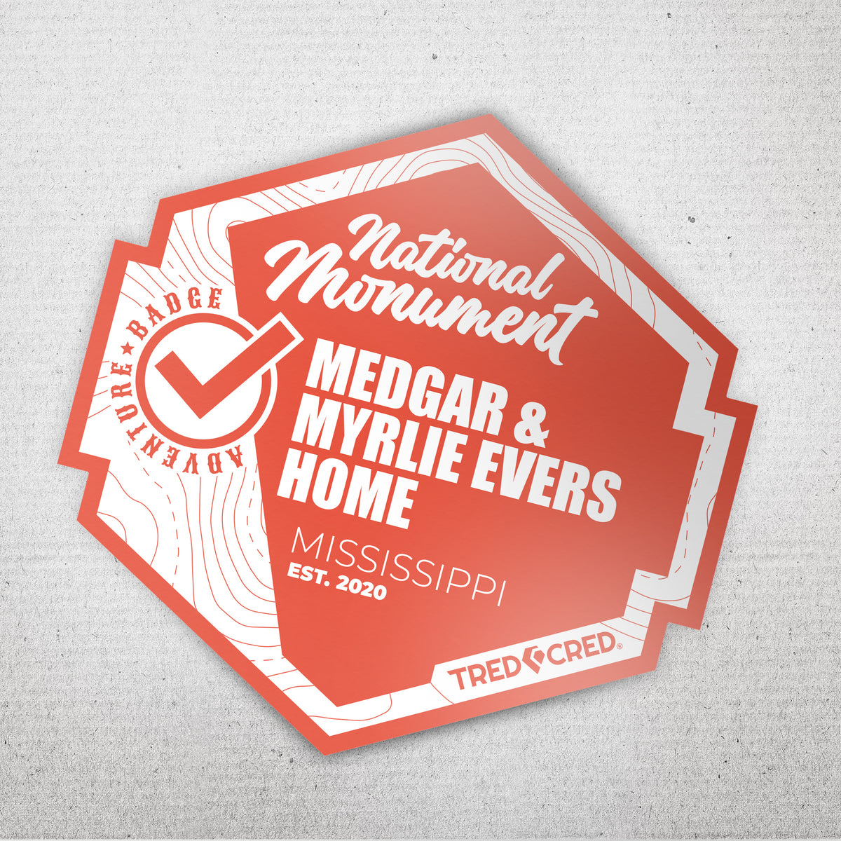 Sticker: Medgar & Myrlie Evers Home National Monument