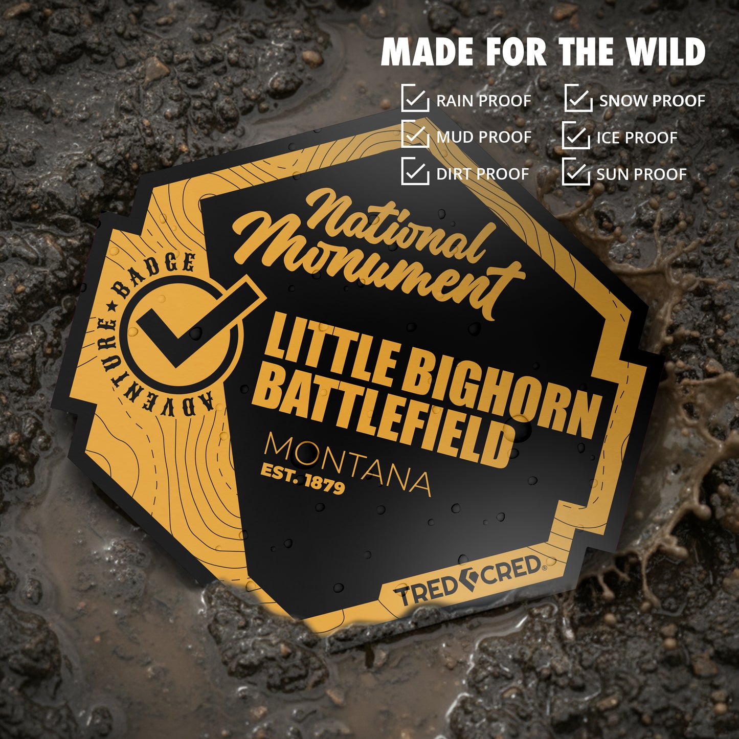 Sticker: Little Bighorn Battlefield National Monument