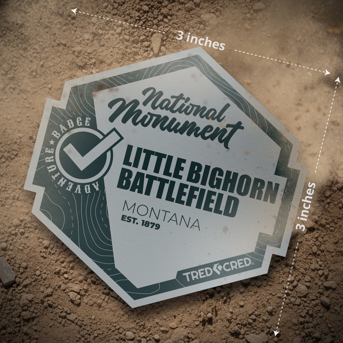 Sticker: Little Bighorn Battlefield National Monument