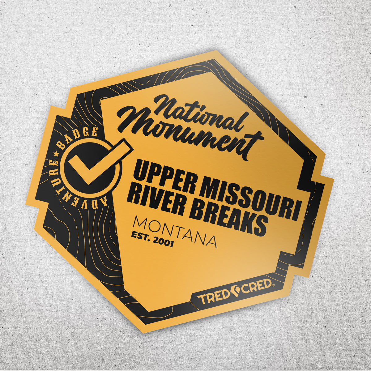 Sticker: Upper Missouri River Breaks National Monument