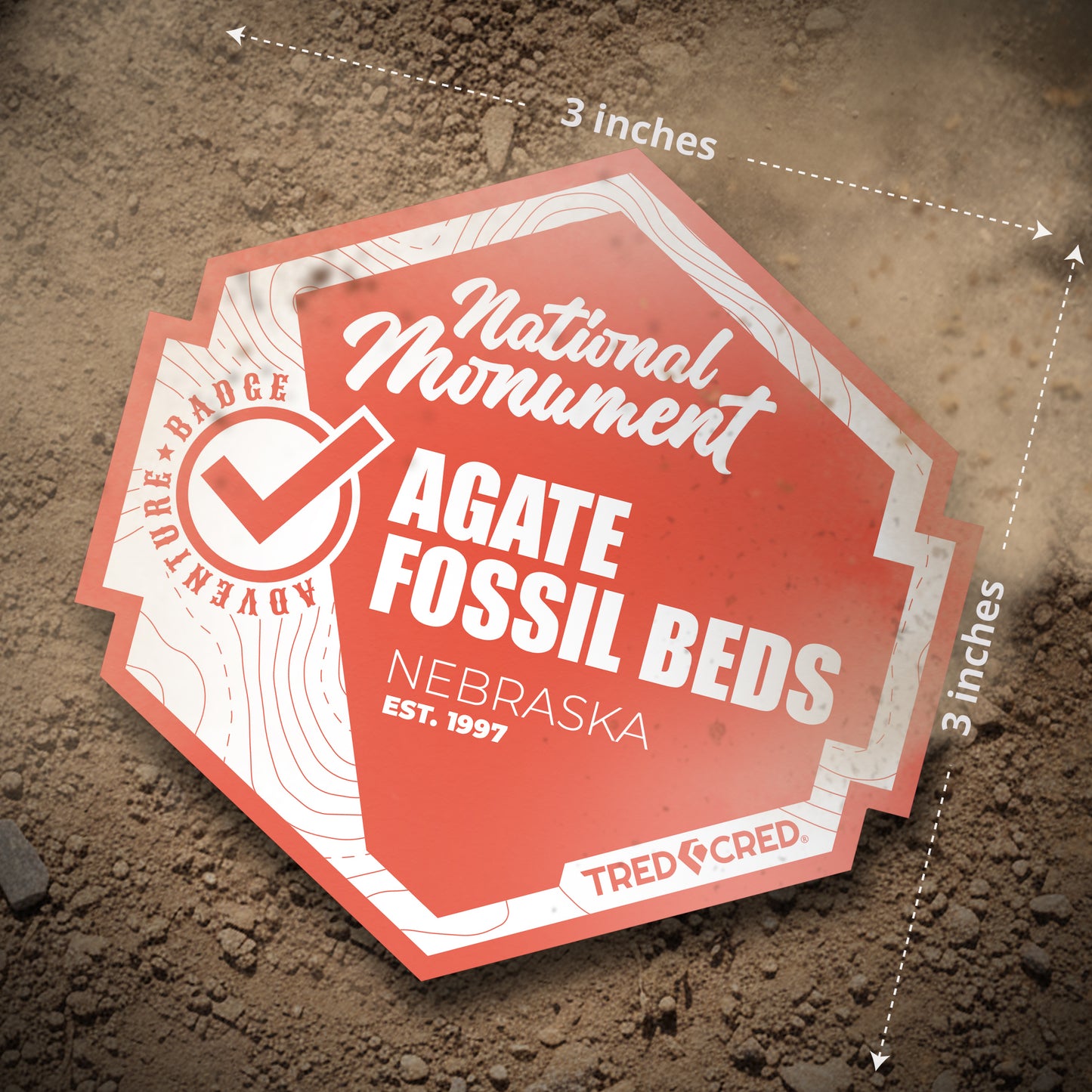 Sticker: Agate Fossil Beds National Monument
