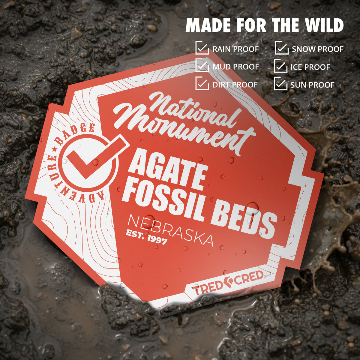 Sticker: Agate Fossil Beds National Monument