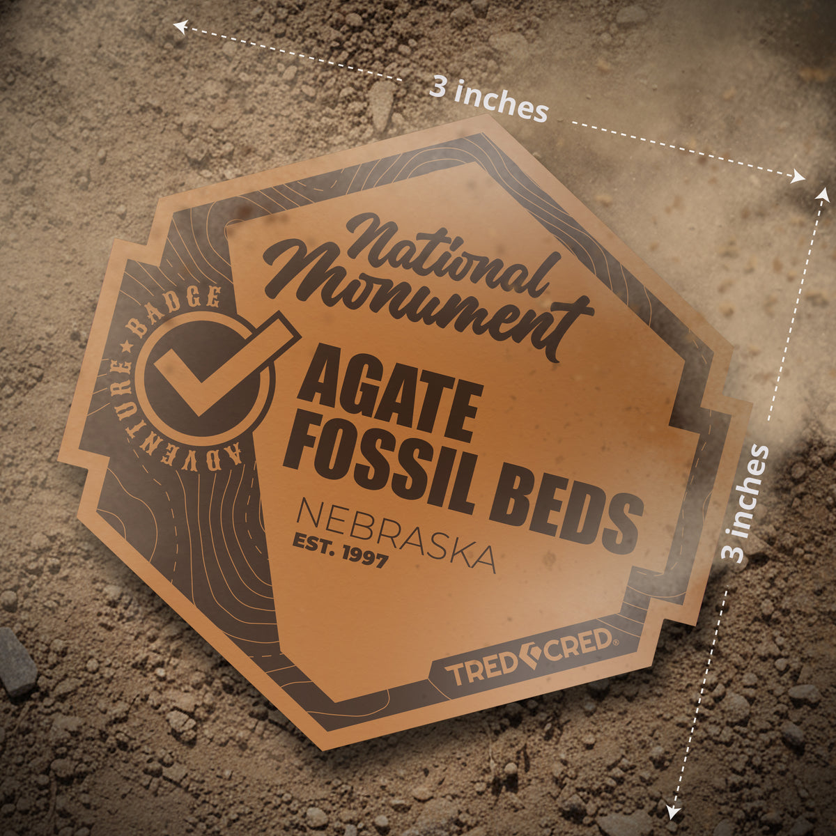 Sticker: Agate Fossil Beds National Monument