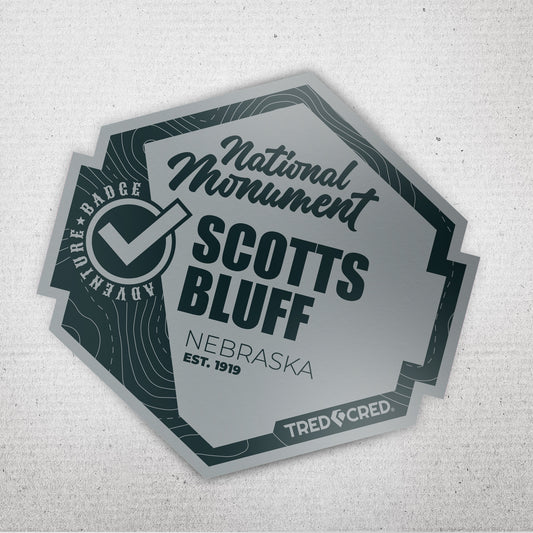 Sticker: Scotts Bluff National Monument