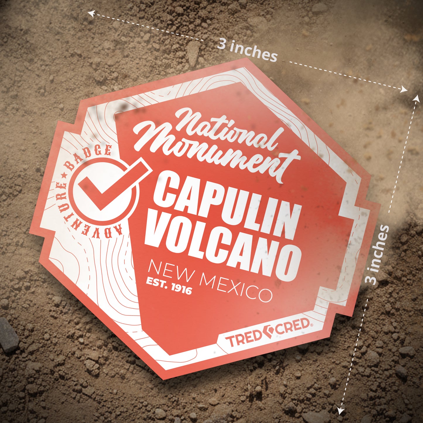 Sticker: Capulin Volcano National Monument