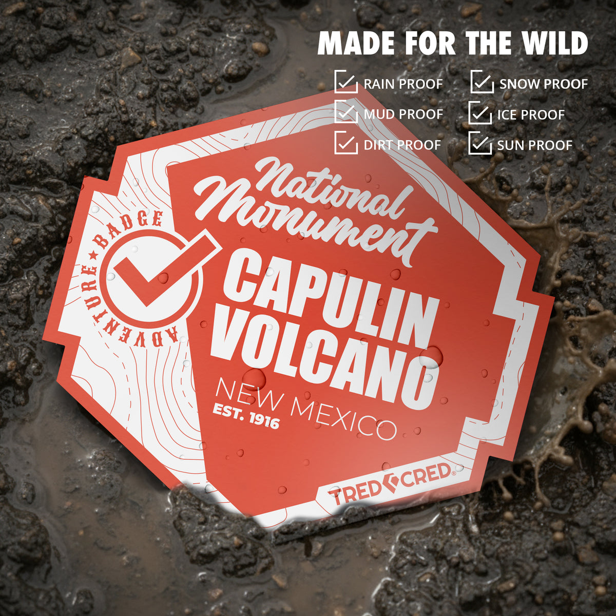 Sticker: Capulin Volcano National Monument