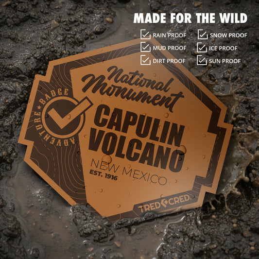Sticker: Capulin Volcano National Monument