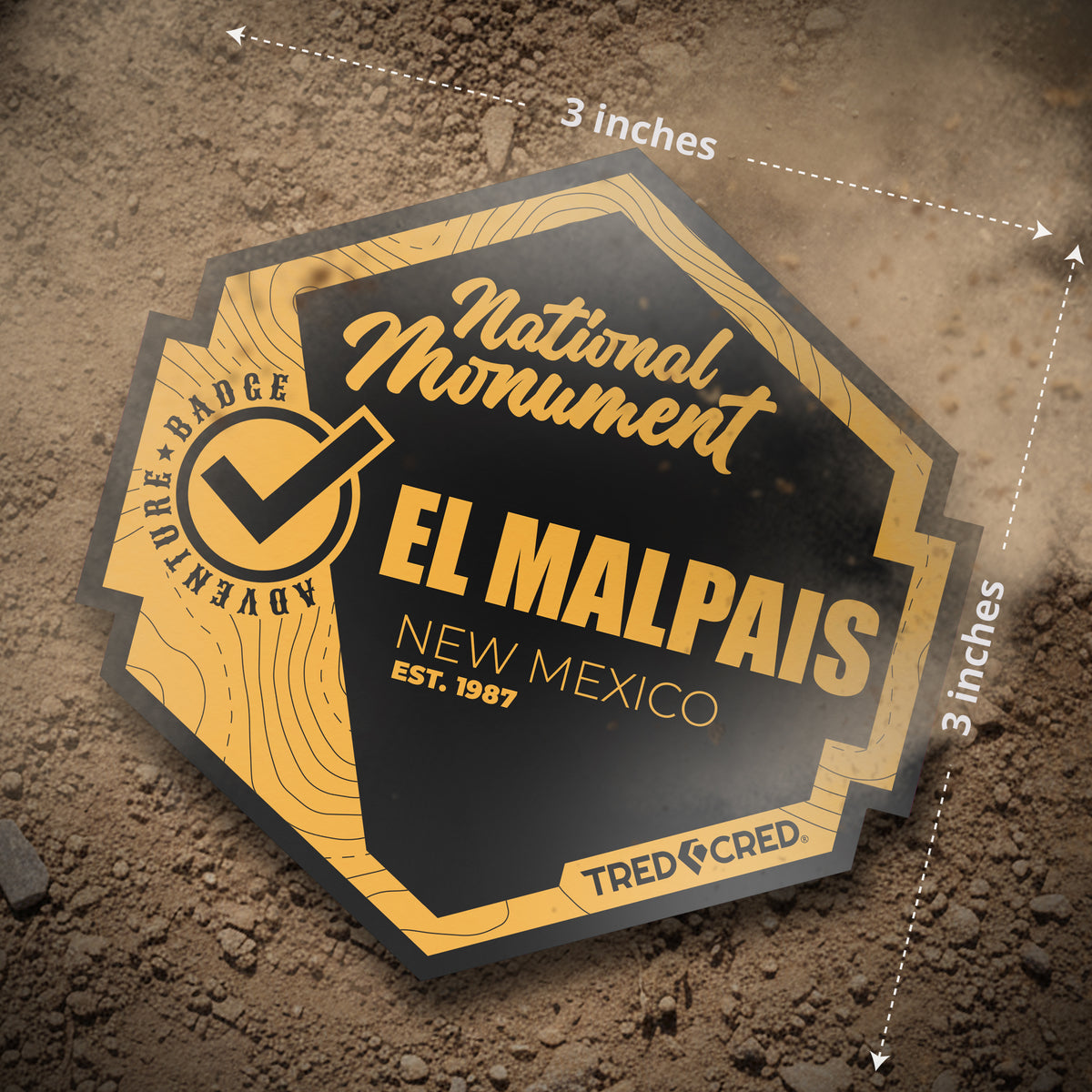 Sticker: El Malpais National Monument
