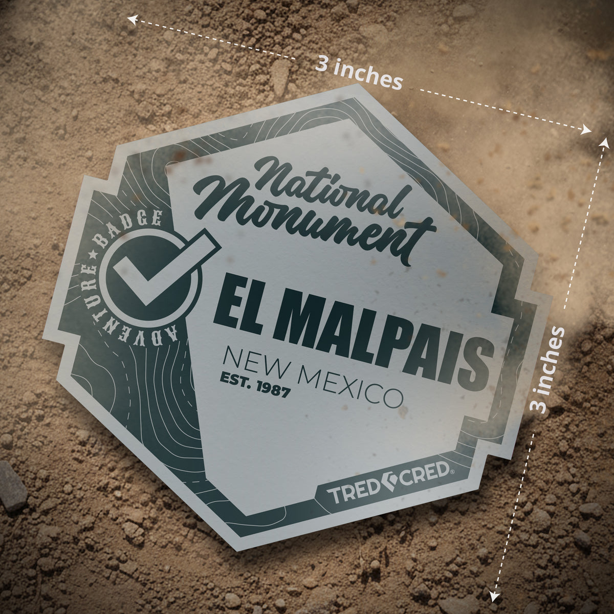 Sticker: El Malpais National Monument