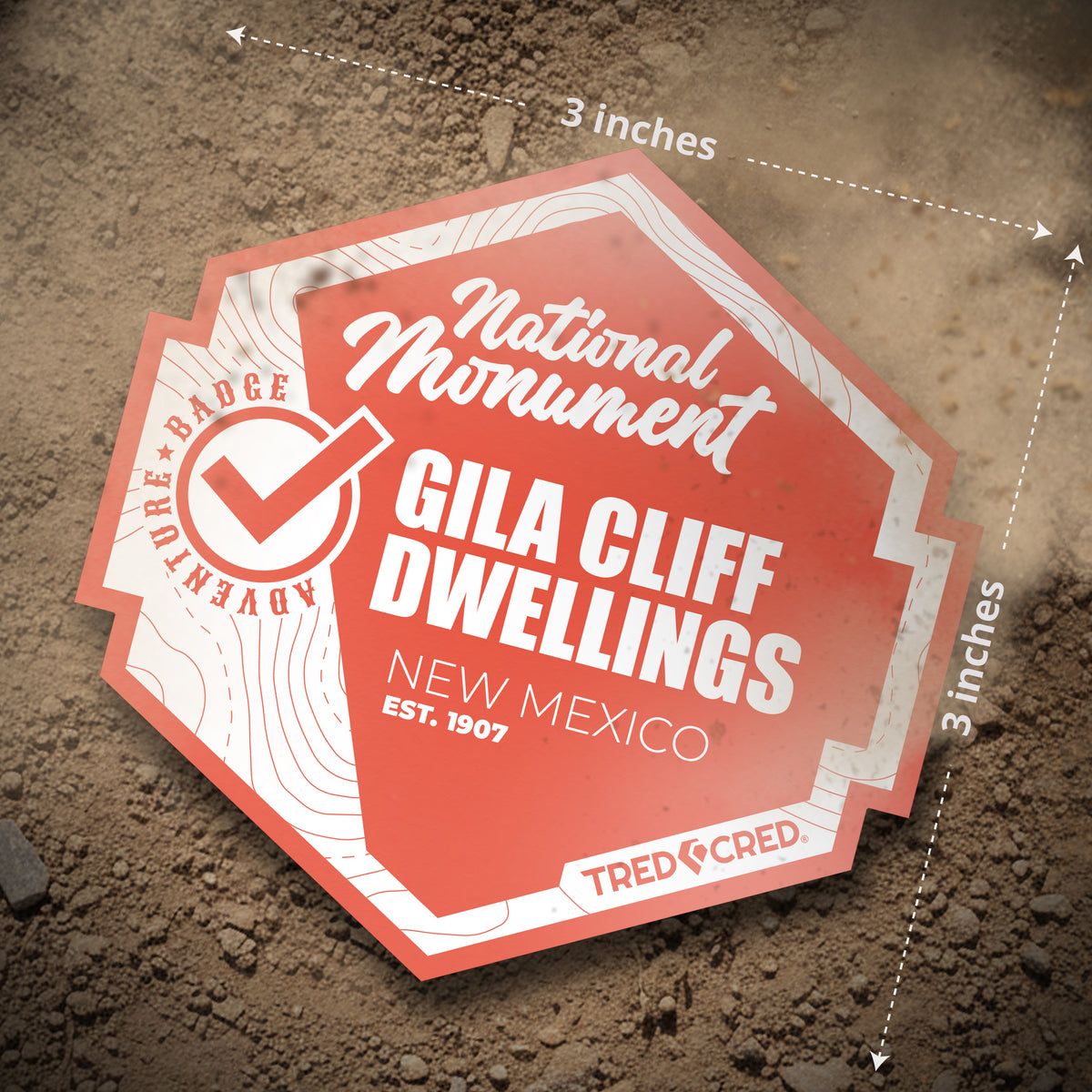 Sticker: Gila Cliff Dwellings National Monument