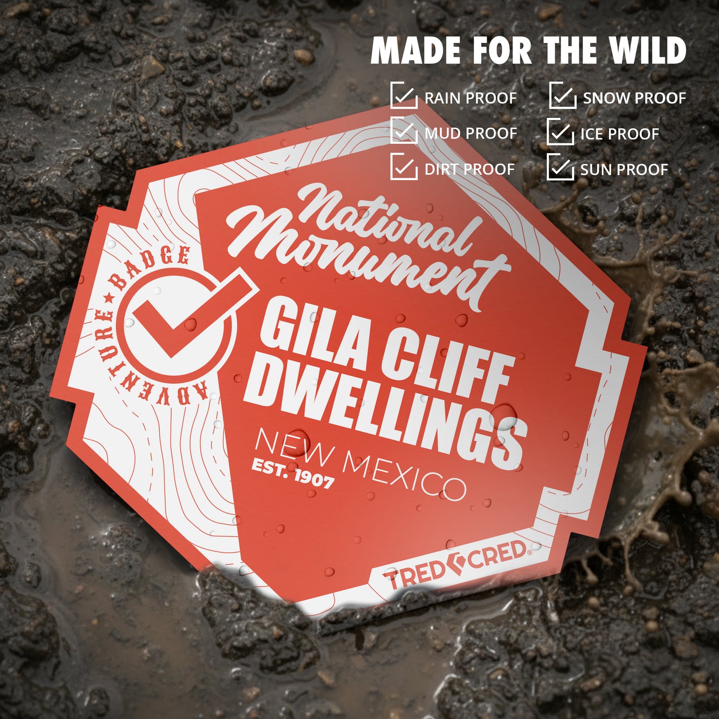 Sticker: Gila Cliff Dwellings National Monument