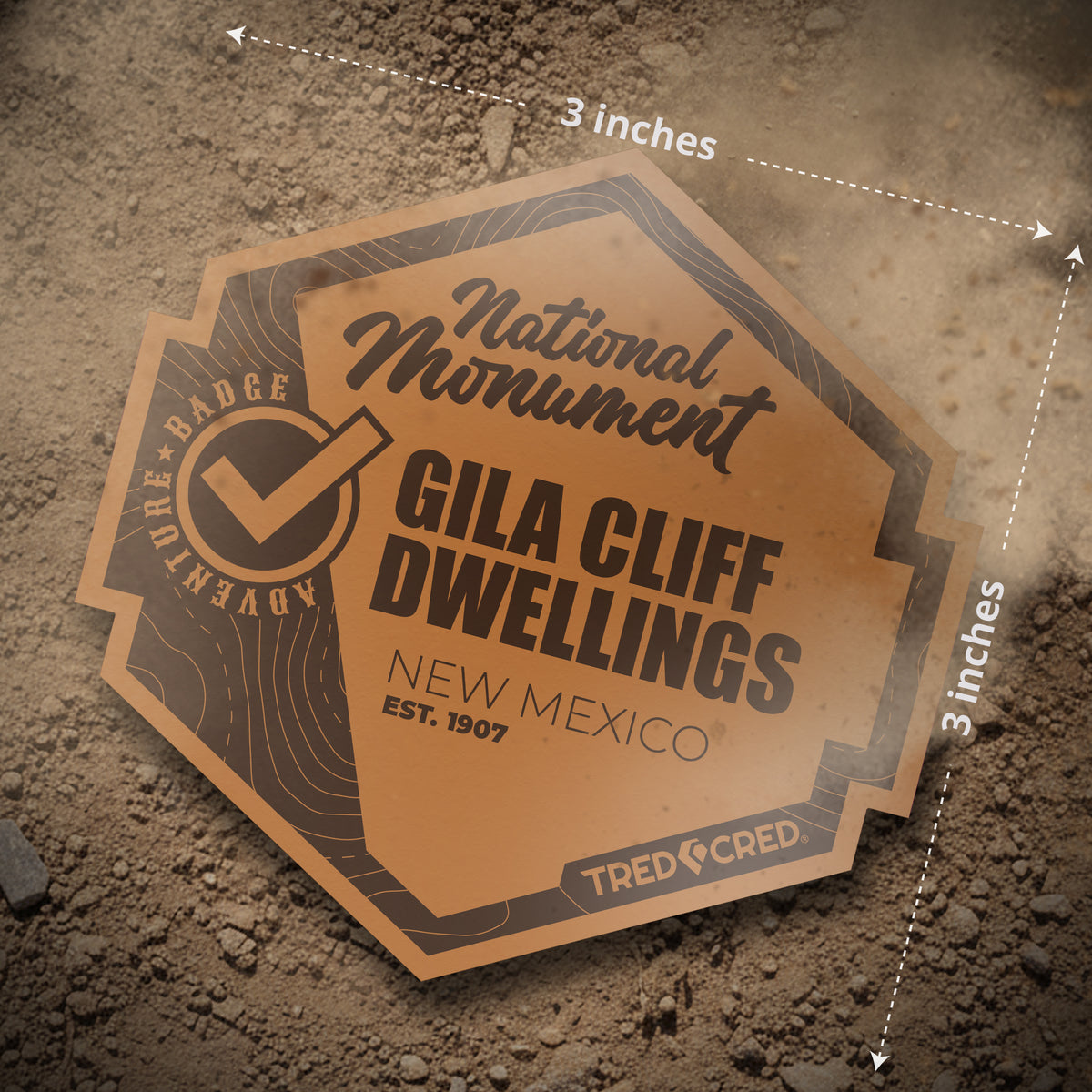 Sticker: Gila Cliff Dwellings National Monument