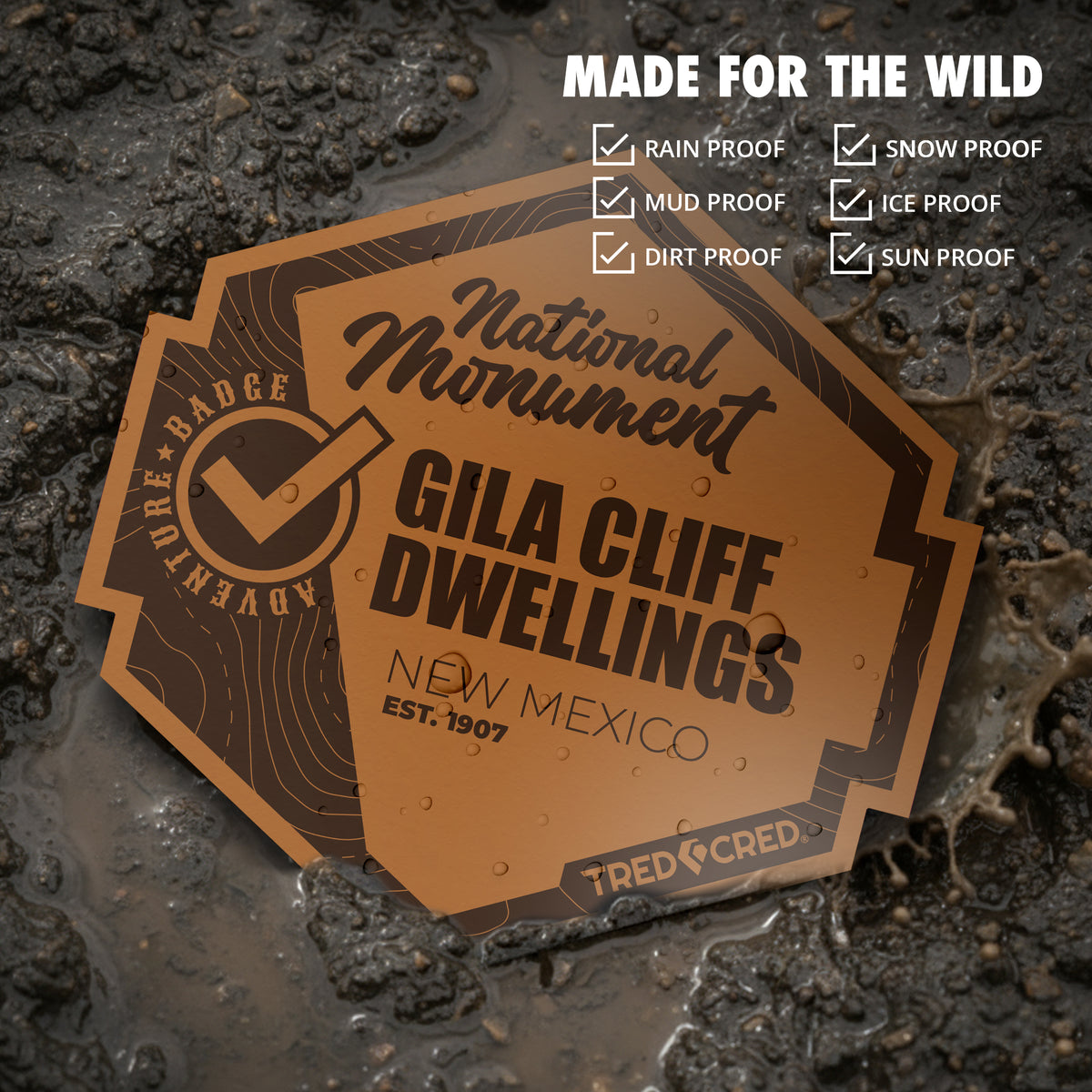 Sticker: Gila Cliff Dwellings National Monument