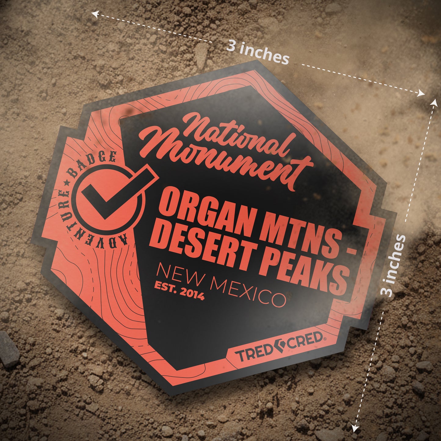 Sticker: Organ Mountains - Desert Peaks National Monument