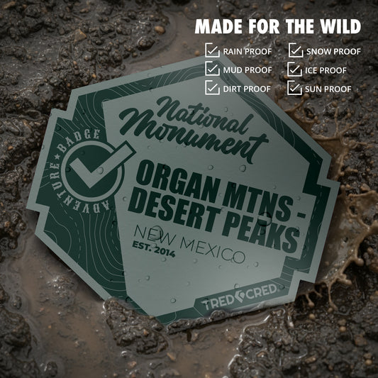 Sticker: Organ Mountains - Desert Peaks National Monument