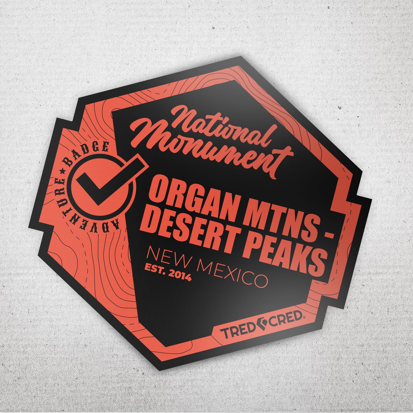 Sticker: Organ Mountains - Desert Peaks National Monument
