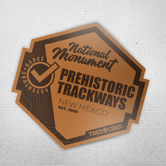 Sticker: Prehistoric Trackways National Monument
