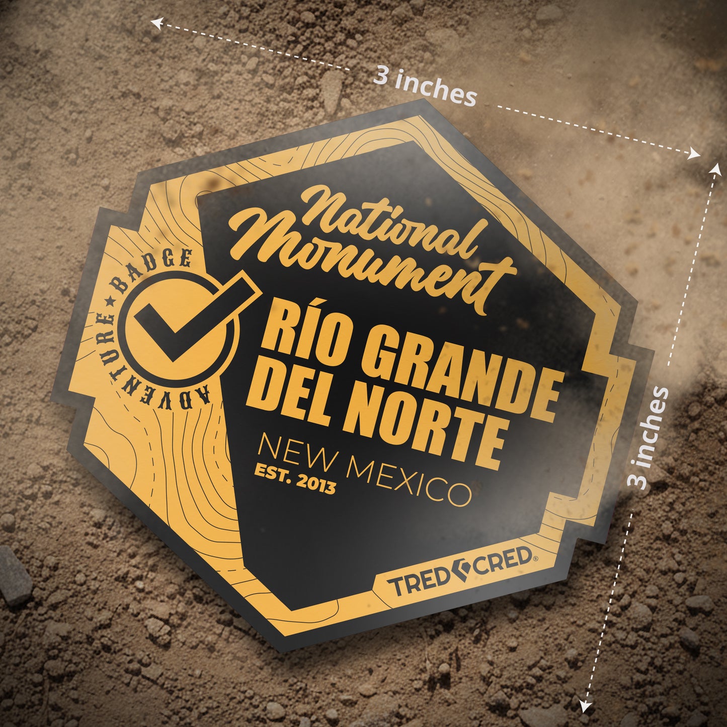 Sticker: Río Grande del Norte National Monument