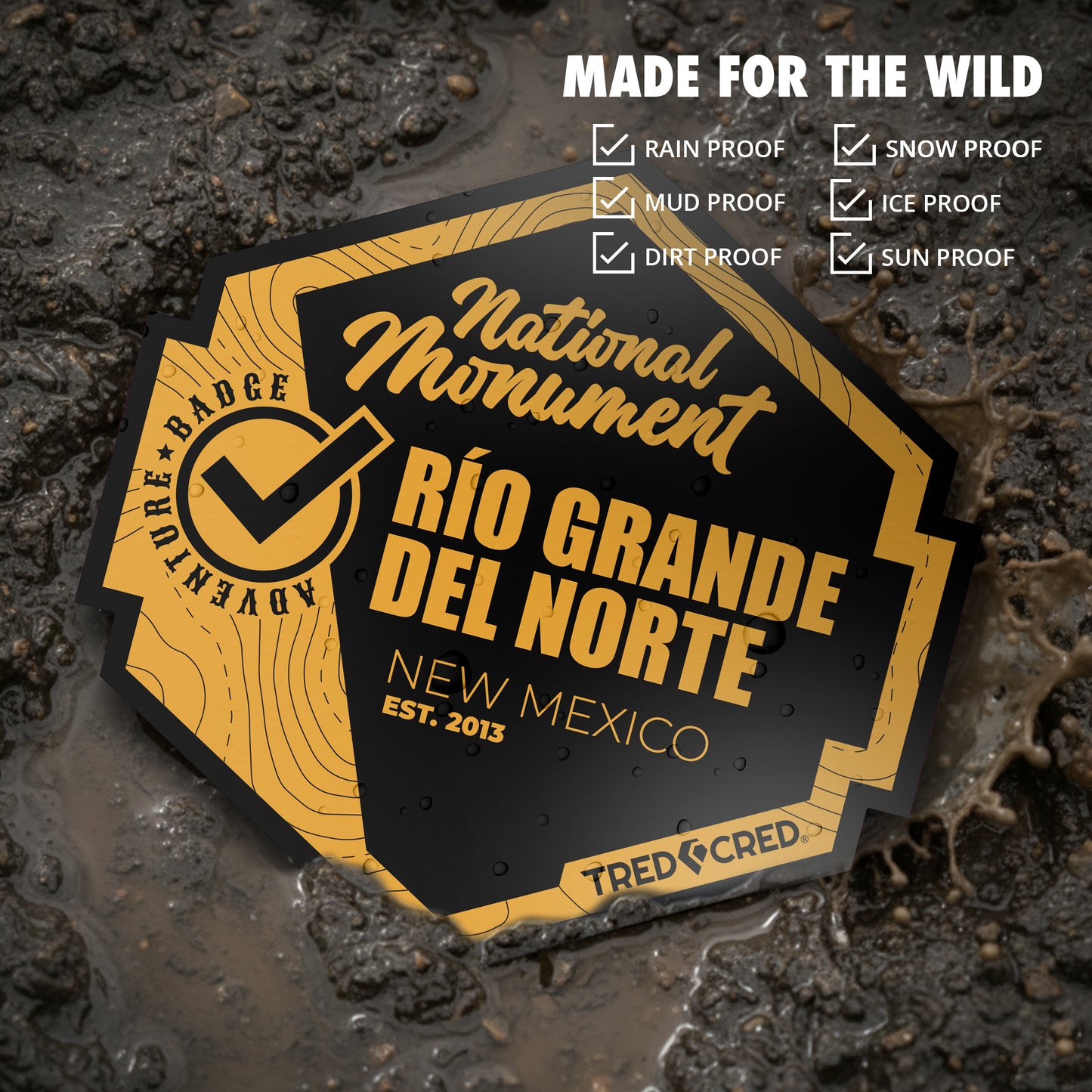 Sticker: Río Grande del Norte National Monument