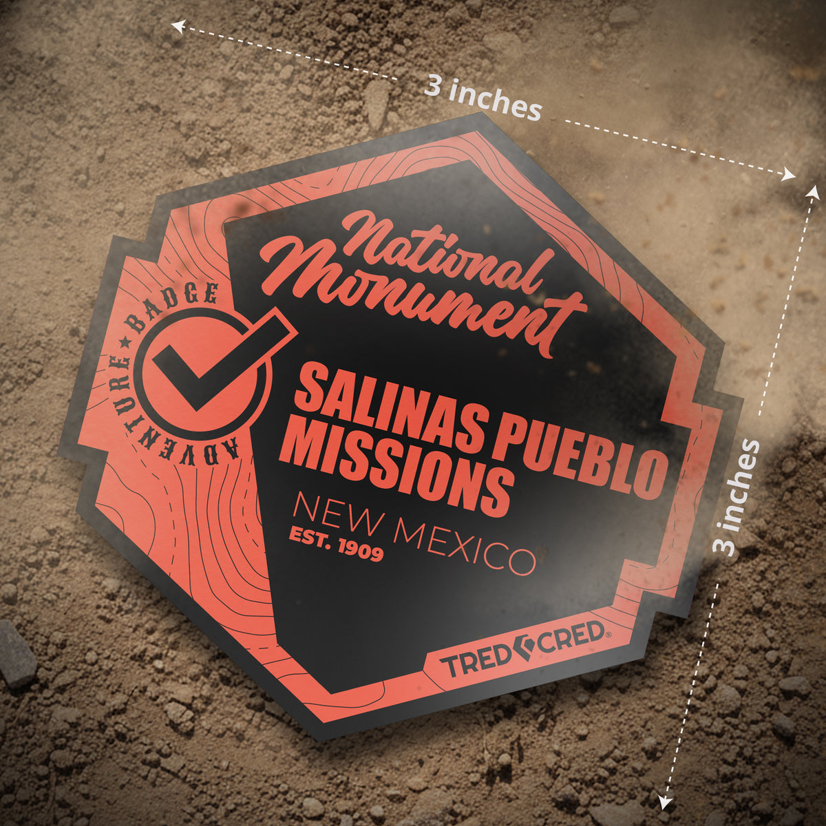 Sticker: Salinas Pueblo Missions National Monument