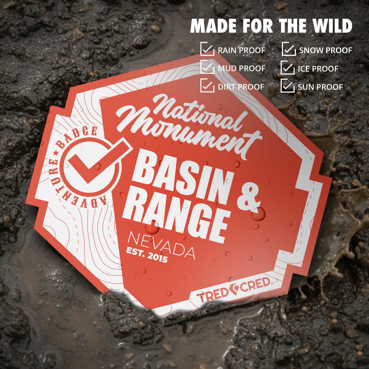 Sticker: Basin & Range National Monument