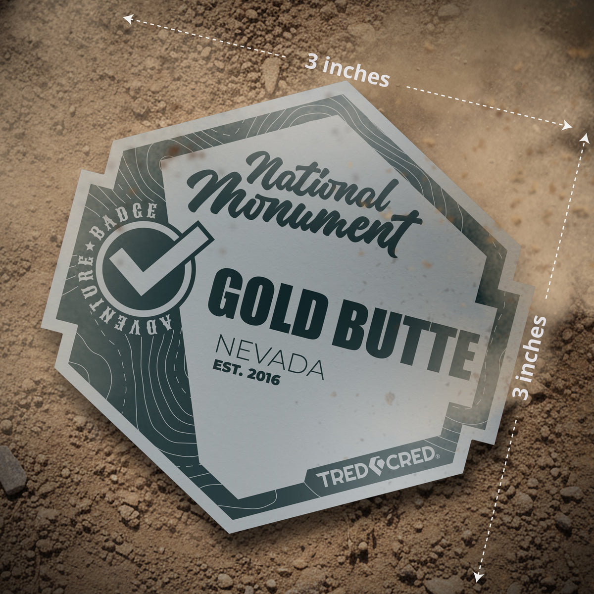 Sticker: Gold Butte National Monument