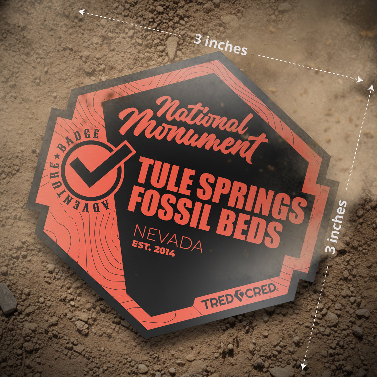 Sticker: Tule Springs Fossil Beds National Monument