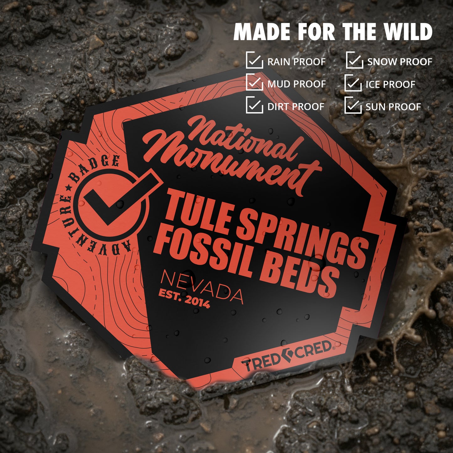 Sticker: Tule Springs Fossil Beds National Monument