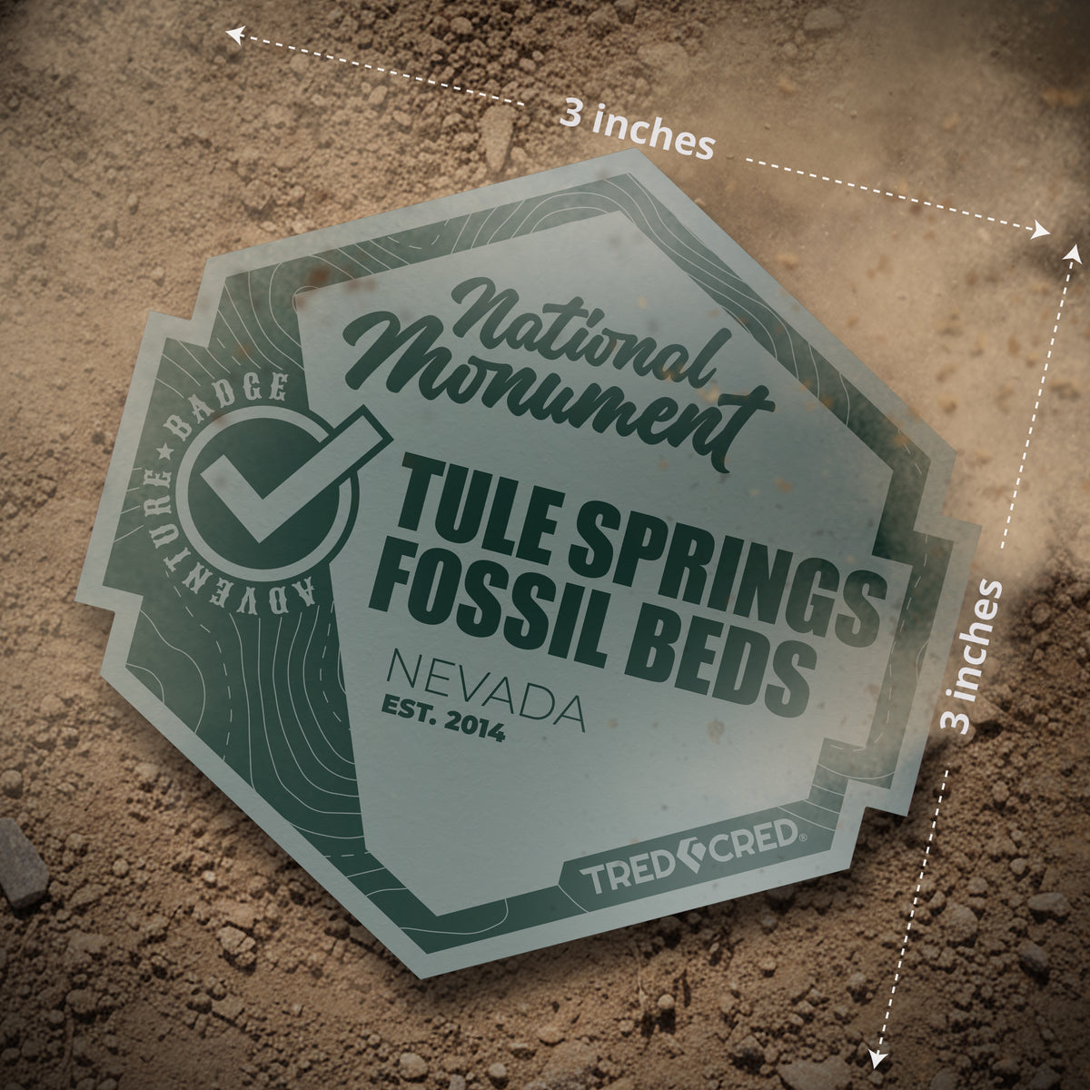 Sticker: Tule Springs Fossil Beds National Monument