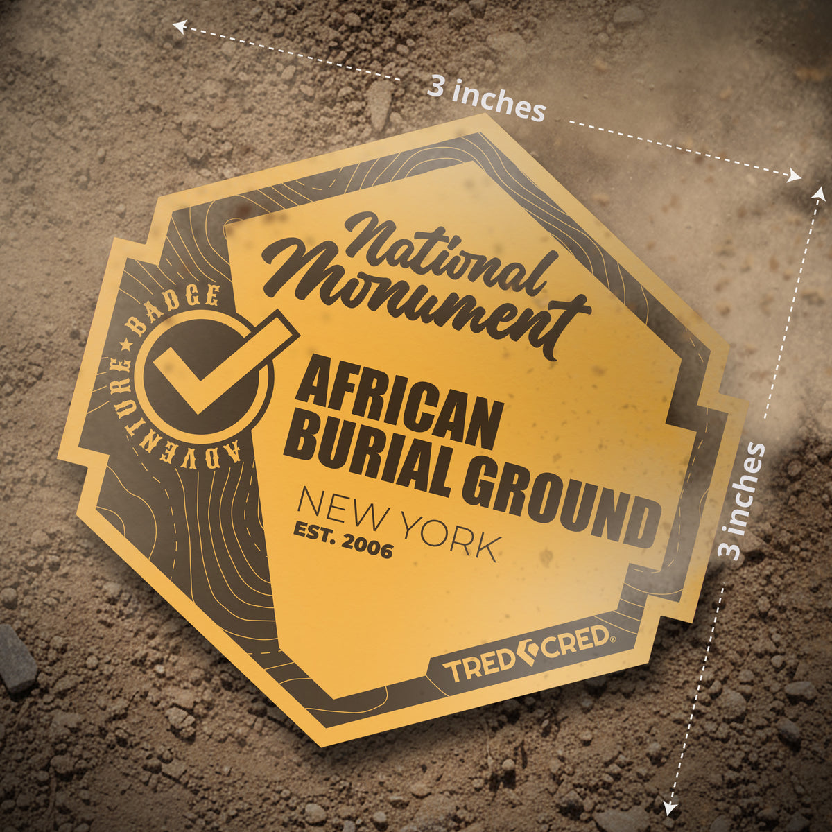 Sticker: African Burial Ground National Monument