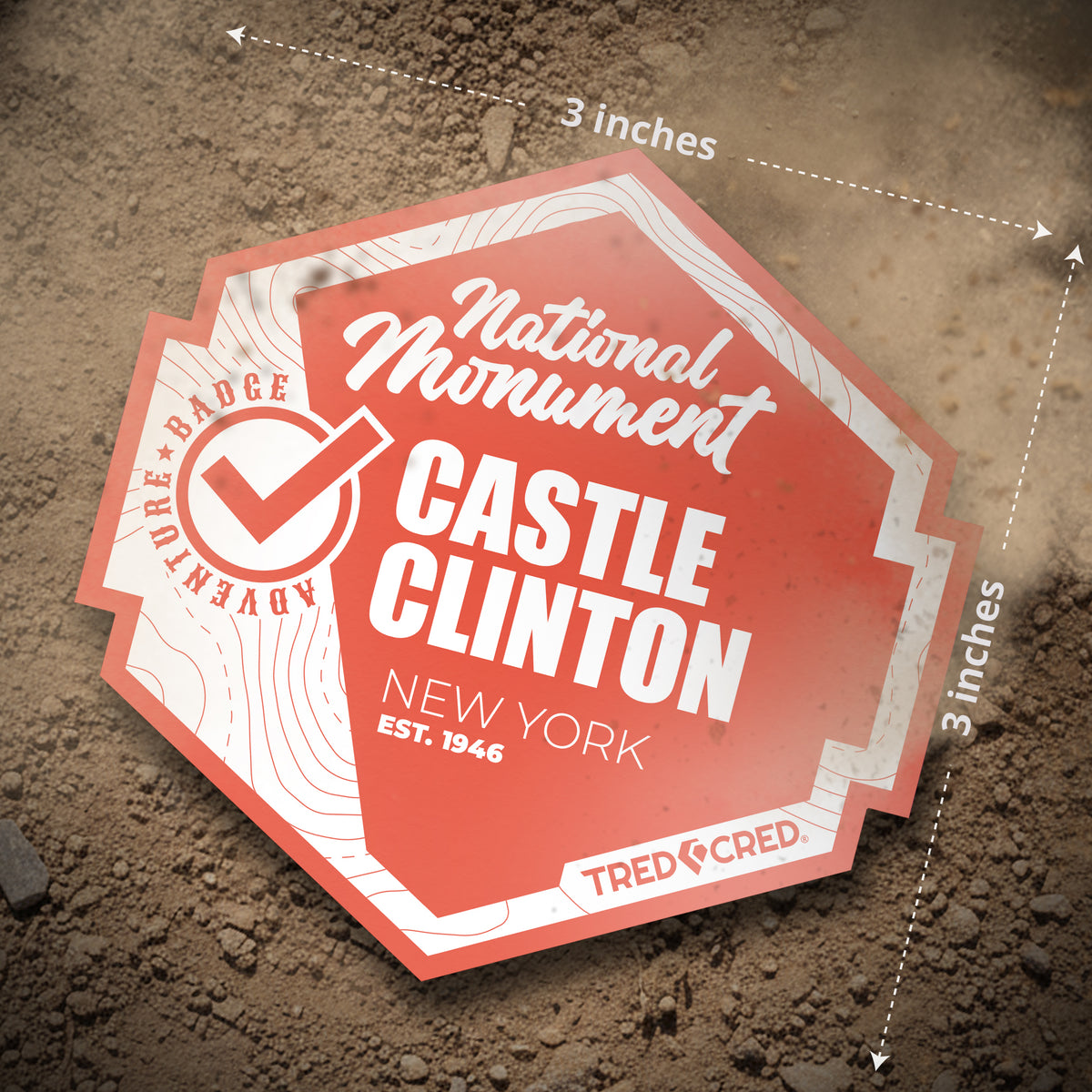 Sticker: Castle Clinton National Monument