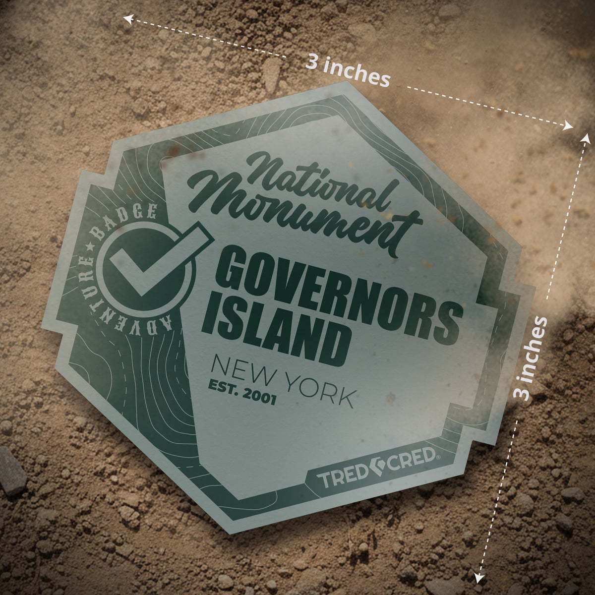 Sticker: Governors Island National Monument