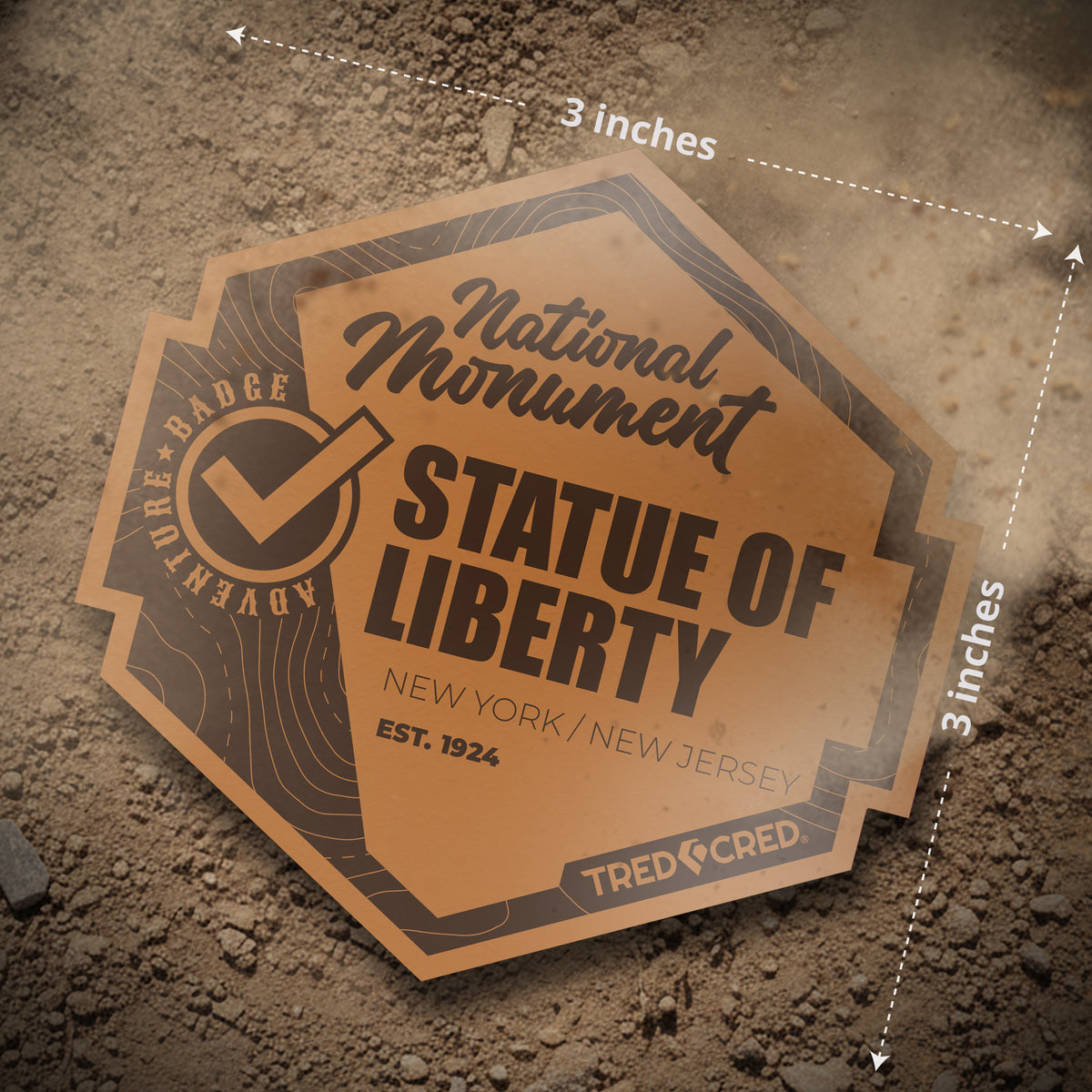Sticker: Statue of Liberty National Monument