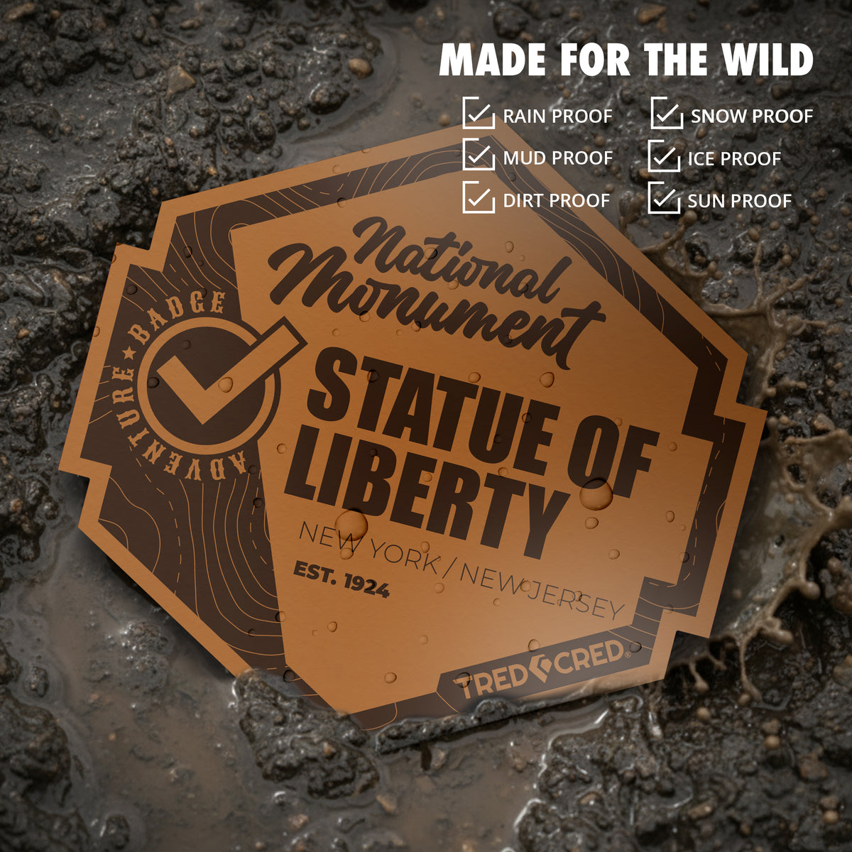 Sticker: Statue of Liberty National Monument